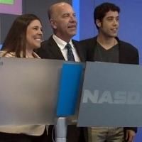 STAGE TUBE: Dan Domenech, Dancing Dreams at NASDAQ Opening Bell