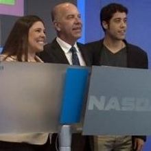 STAGE TUBE: Dan Domenech, Dancing Dreams at NASDAQ Opening Bell