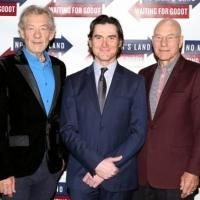 FREEZE FRAME: Patrick Stewart, Ian McKellan & Cast Attend NO MAN'S LAND, WAITING FOR…