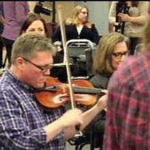 STAGE TUBE: Behind the Scenes - THE BRIDGES OF MADISON COUNTY Cast and Orchestra Unite