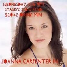 Joanna Carpenter Set for SAY SOMETHING: A CABARET BENEFIT FOR STEP UP at Stage72…
