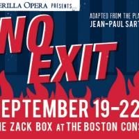 Tickets for Guerilla Opera's NO EXIT Now on Sale