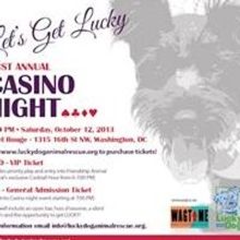 Lucky Dog Animal Rescue's First Annual Casino Night is This Saturday Night