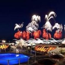 Pyrotechnic Art Festival Goers Experience Explosive Views From Cote d'Azur Hotel