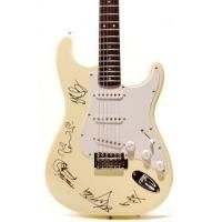 Rolling Stones Autographed Guitar Up for Auction at Chenango River Theatre's 7th…