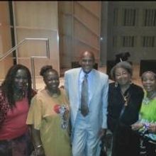 Photo Flash: Harry Belafonte Visits THOKOZA at Baruch Performing Arts Center