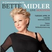 BWW Previews: The Brilliant Lecture Series Presents 'A Conversation with Bette…