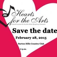 The Ann Arbor Symphony Orchestra Presents HEARTS FOR THE ARTS, Today