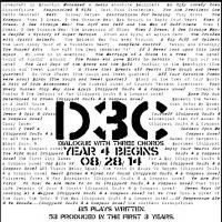 Dialogue with Three Chords to Open Season on 8/28