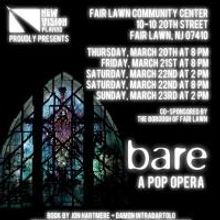 New Vision Players to Present BARE: A POP OPERA, 3/20-23