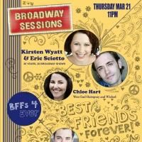 BROADWAY SESSIONS Welcomes Broadway BFFs Eric Sciotto and Kirsten Wyatt Tonight