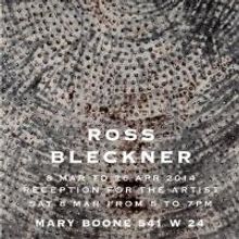 Ross Bleckner Opens Exhibit at Mary Boone Gallery, 3/8