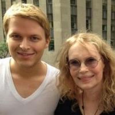 Photo Flash: LOVE LETTERS' Mia Farrow Visits Son Ronan with Co-Star Brian Dennehy