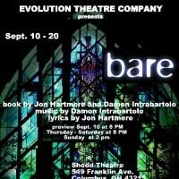 Evolution Theatre Company's BARE Begins Tonight