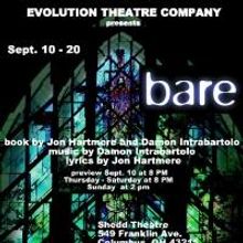 Evolution Theatre Company's BARE Begins Tonight