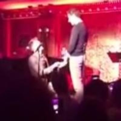STAGE TUBE: Josh Canfield and Reed Kelly Get Engaged at 'SURVIVOR' Cabaret Show