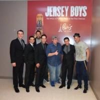 Photo Flash: Frankie Moreno Visits JERSEY BOYS at Paris Las Vegas