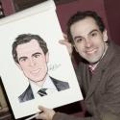 Photo Coverage: CHAPLIN's Rob McClure Receives a Portrait at Sardi's