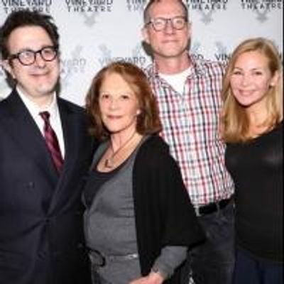 FREEZE FRAME: Linda Lavin &amp; Cast of TOO MUCH SUN Meet the Press