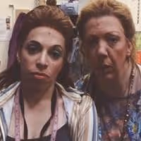 Photo Flash: Saturday Intermission Pics, Feb. 15 - KINKY BOOTS' Ellyn Marsh &…