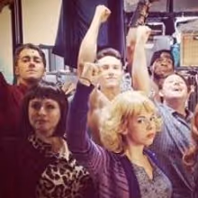 Photo Flash: Saturday Intermission Pics, Aug 23 - Broadway Bids NEWSIES and BULLETS…