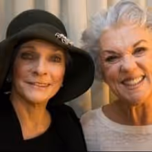 Photo Flash: Judy Collins Visits Tyne Daly at MOTHERS AND SONS