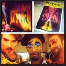 Photo Flash: Saturday Intermission Pics, March 23, Part 2 - PIPPIN's First SIP…