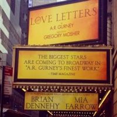 Up on the Marquee: LOVE LETTERS