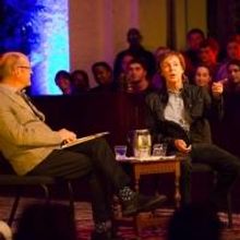 PAUL McCARTNEY Chats with U.S. Poet Laureate BILLY COLLINS at Rollins College