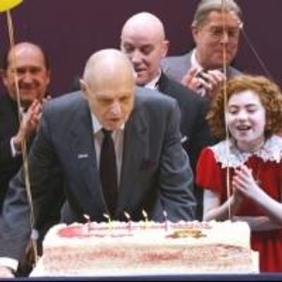 Photo Coverage: ANNIE Cast Celebrates Charles Strouse&#039;s 85th Birthday!