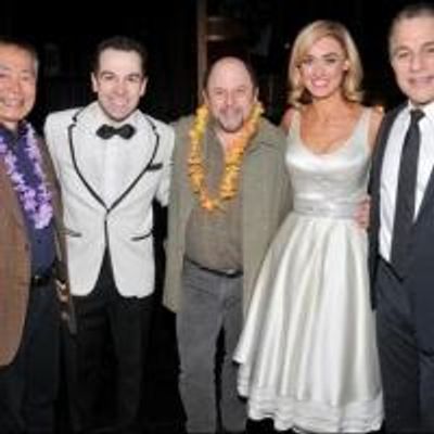 Photo Flash: George Takei, Jason Alexander and Bonnie Wright Get Lei&#039;d at HONEYMOON IN VEGAS