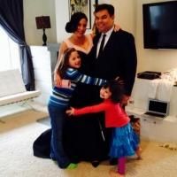 Photo Flash: Robert Lopez & Kristen Anderson-Lopez Get in Family Time on Oscars…