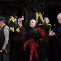 Photo Coverage: Chita Rivera and Cast of THE VISIT Take Opening Night Bows