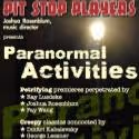 Pit Stop Players Present PARANORMAL ACTIVITIES Concert at DiMenna Center Tonight…