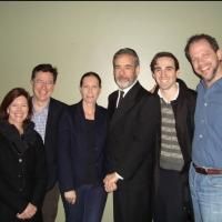 Photo Flash: Stephen Colbert Visits MY NAME IS ASHER LEV Off-Broadway