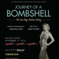 JOURNEY OF A BOMBSHELL at the United Solo Festival Adds Performance