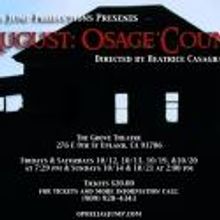 Ophelia's Jump Theatre Presents AUGUST: OSAGE COUNTY in Upland, 10/12-21