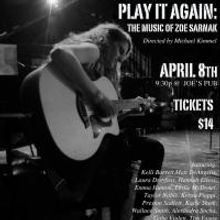 PLAY IT AGAIN: THE MUSIC OF ZOE SARNAK Comes to Joe's Pub Tonight