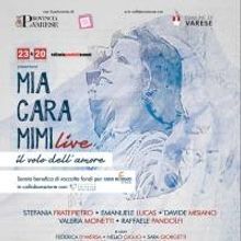 'Mia cara Mimi Live...il volo dell'amore', 26 settembre, Teatro Apollonio di Varese