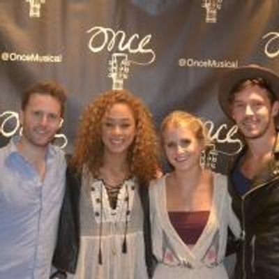 Photo Flash: NASHVILLE Stars Sam Palladio and Chaley Rose Visit ONCE on Tour
