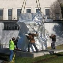 Photo Flash: INVETERATE COMPOSITION FOR CLARE Sculpture Installed at Nashville's…
