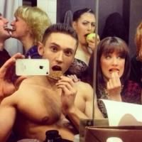 Photo Flash: Saturday Intermission Pics, 3/22- ROCKY and THE FANTASTICKS Welcome…
