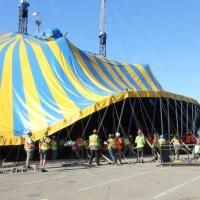 Cirque du Soleil's Big Top Arrives in San Francisco
