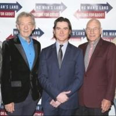 Photo Coverage: Cast of WAITING FOR GODOT and NO MAN'S LAND Meets the Press - McKellen, Stewart & More!