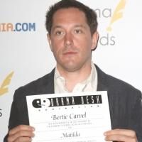 FREEZE FRAME: Bertie Carvel's Mugshot at the 2013 Drama Desk Reception
