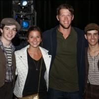 Photo Flash: LA Dodgers Pitcher Clayton Kershaw Visits NEWSIES