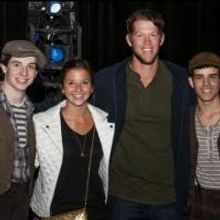 Photo Flash: LA Dodgers Pitcher Clayton Kershaw Visits NEWSIES