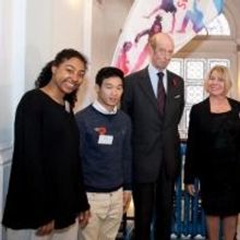 Duke of Kent Visits Swindon Dance