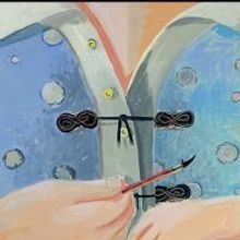 Elena Sisto's BETWEEN SILVER LIGHT & ORANGE SHADOW to Open 4/25 at Lori Bookstein…