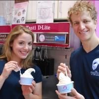 Photo Flash: Mary Michael Patterson and Jeremy Hays Try Tasti D-Lite's…